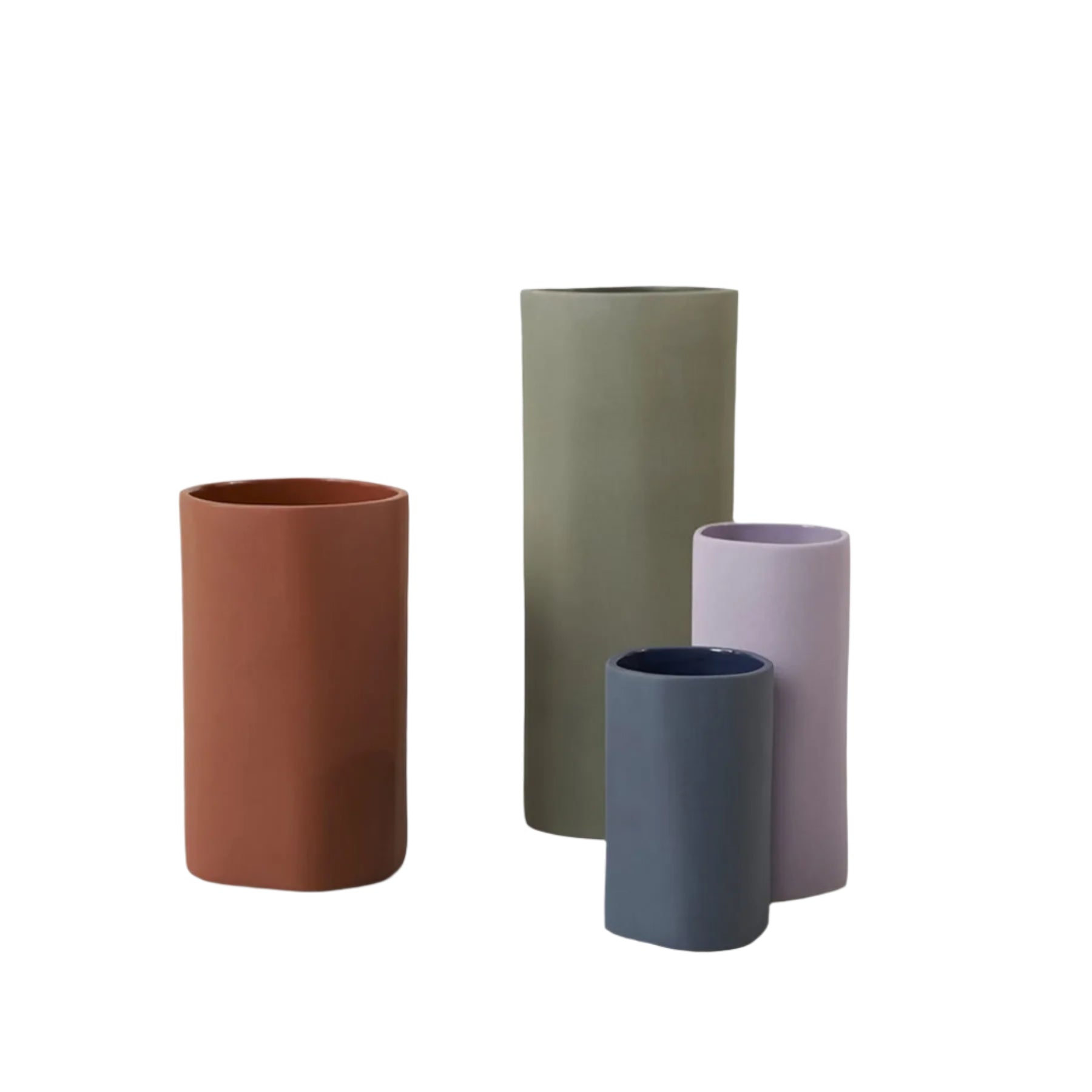 Fossil Vase Mini Small - Slate