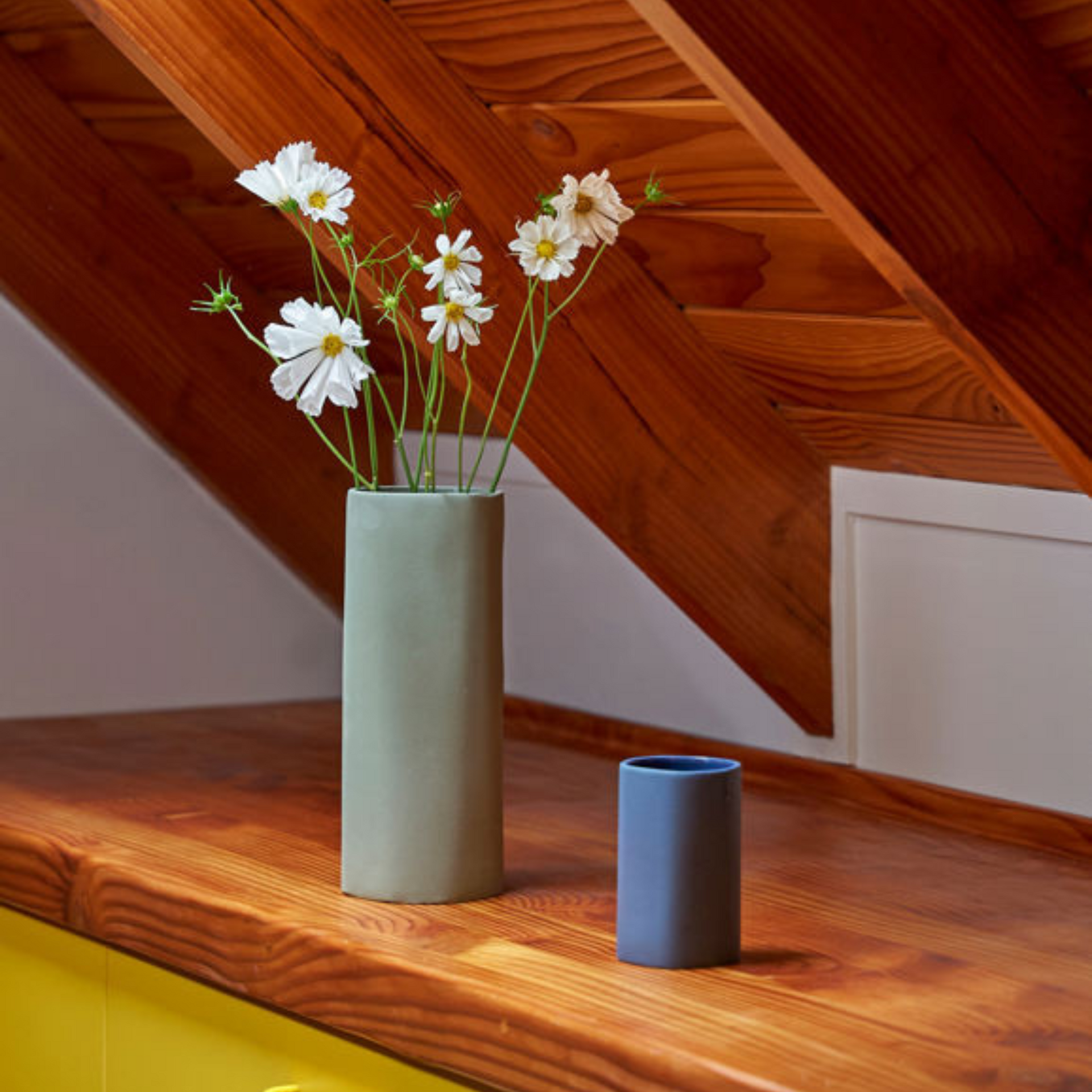 Fossil Vase Mini Small - Slate