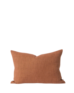 Linen Cushion - Brick