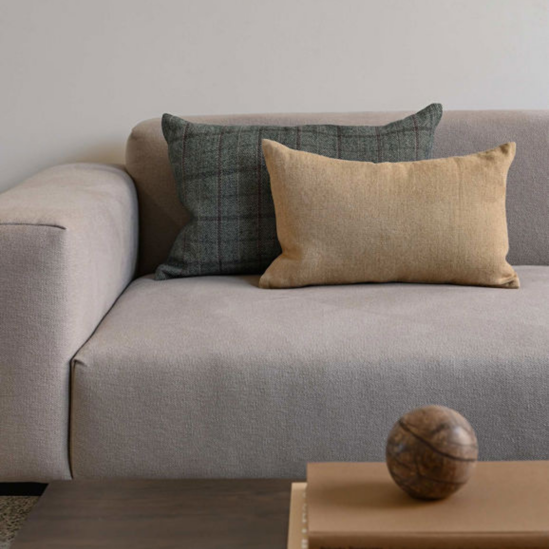 Twill Cushion - Eucalyptus