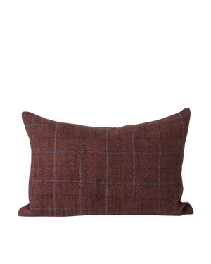 Twill Cushion - Mulberry