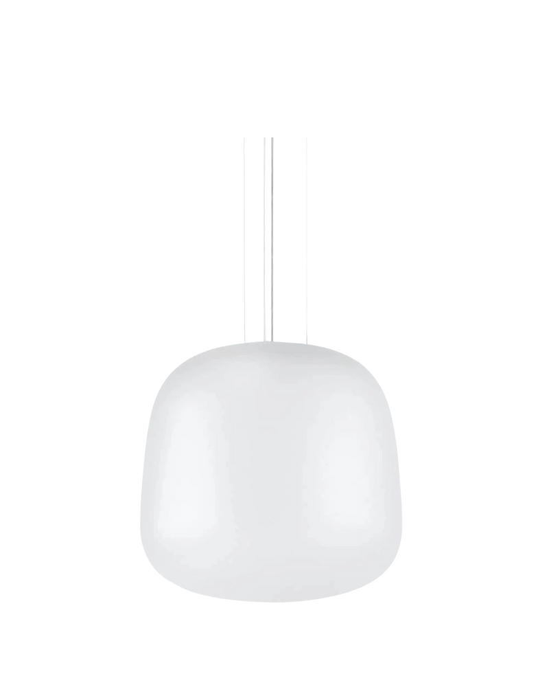 AB Large Pendant - Frosted Clear