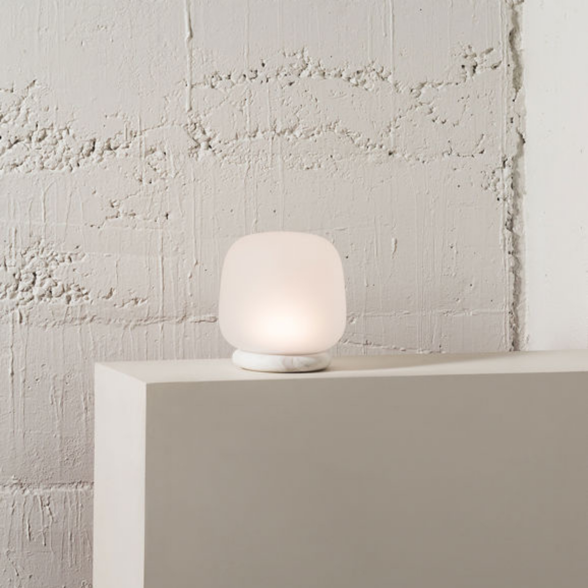 Ab Table Lamp - Frosted Clear