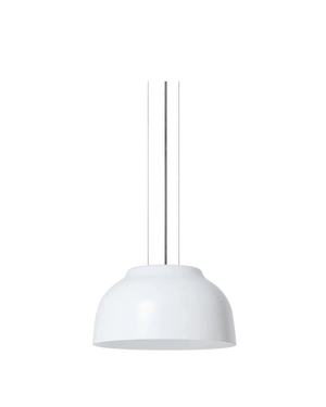 Port Pendant Large - White/Black Cable