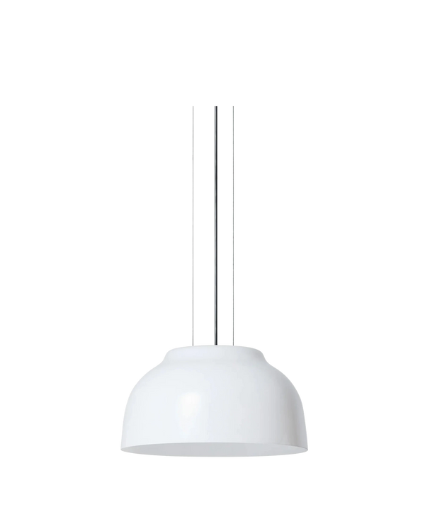 Port Pendant Large - White/Black Cable