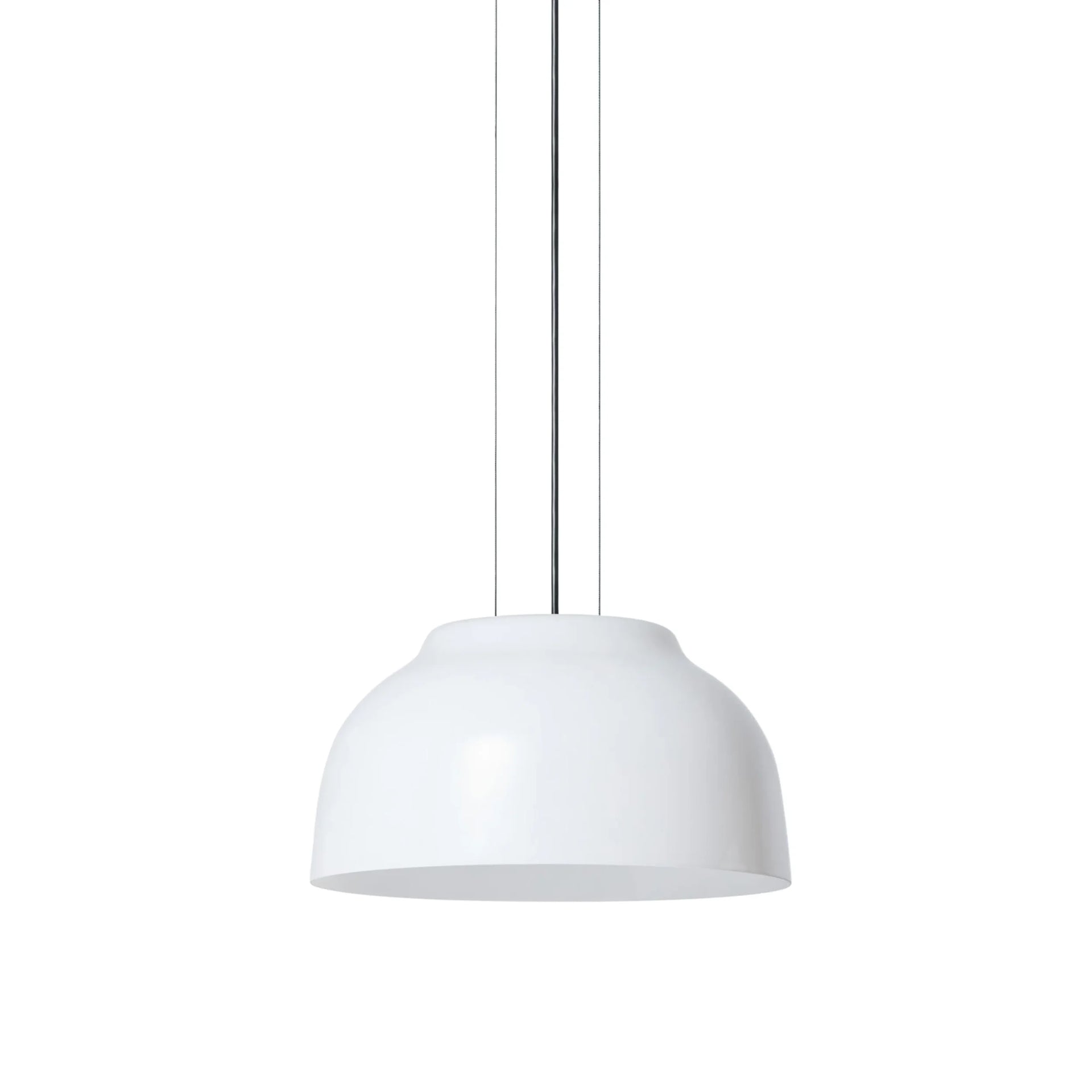 Port Pendant Large - White/Black Cable