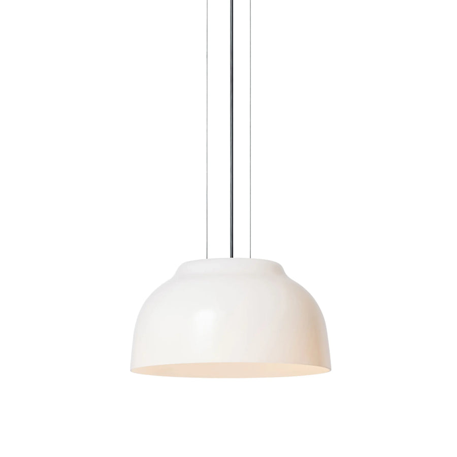 Port Pendant Large - White/Black Cable