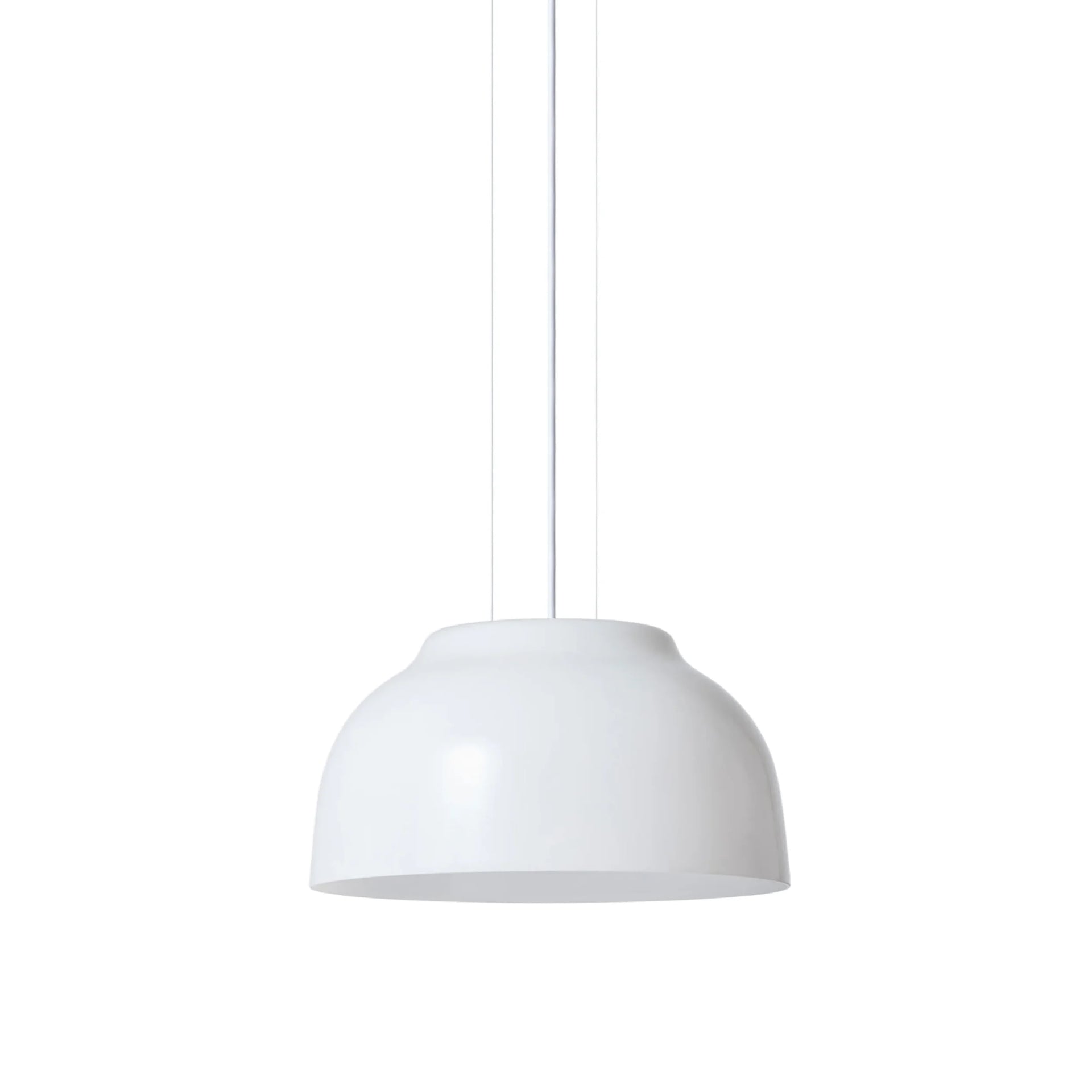 Port Pendant Large - White/White Cable