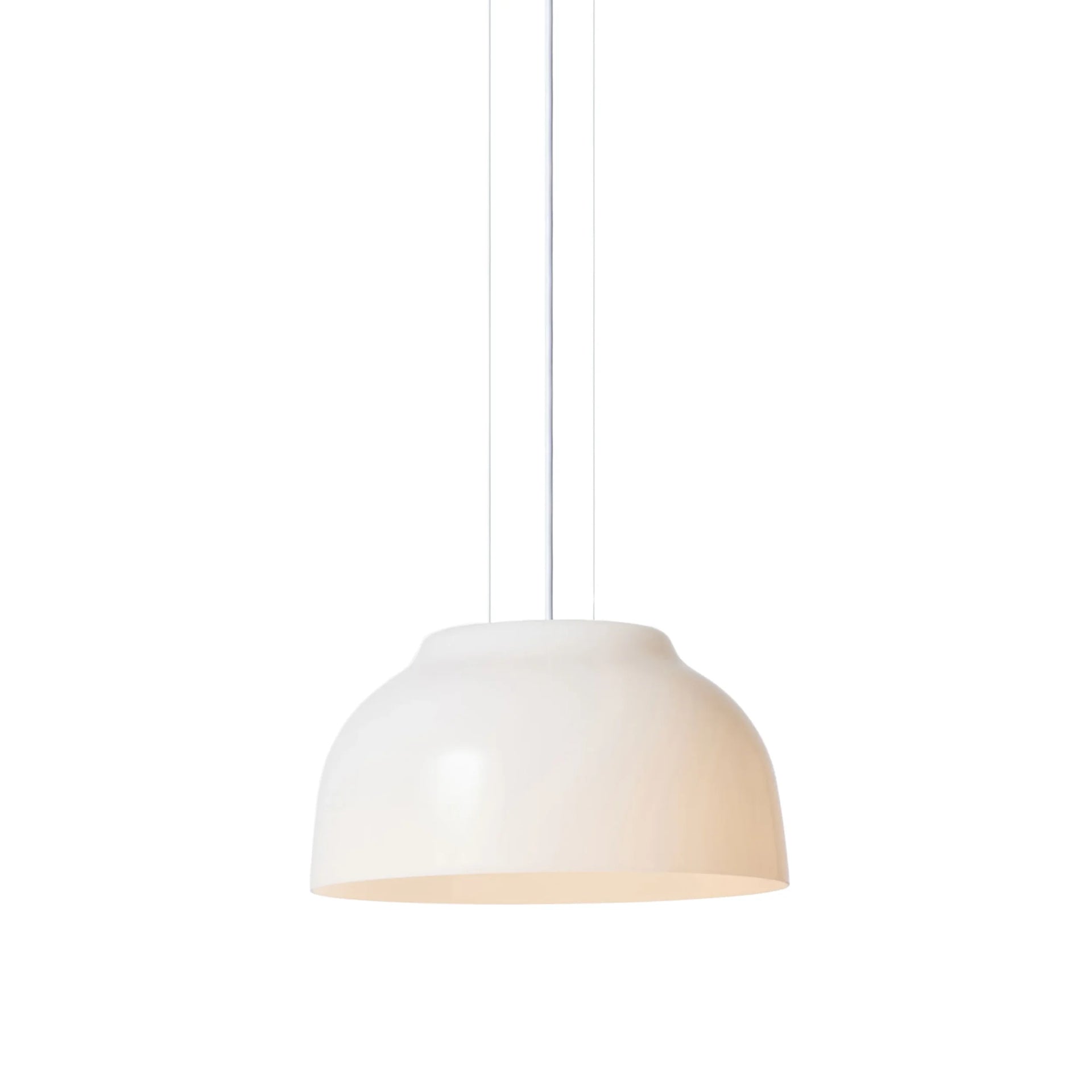 Port Pendant Large - White/White Cable