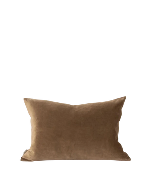 Velvet Cushion - Caper