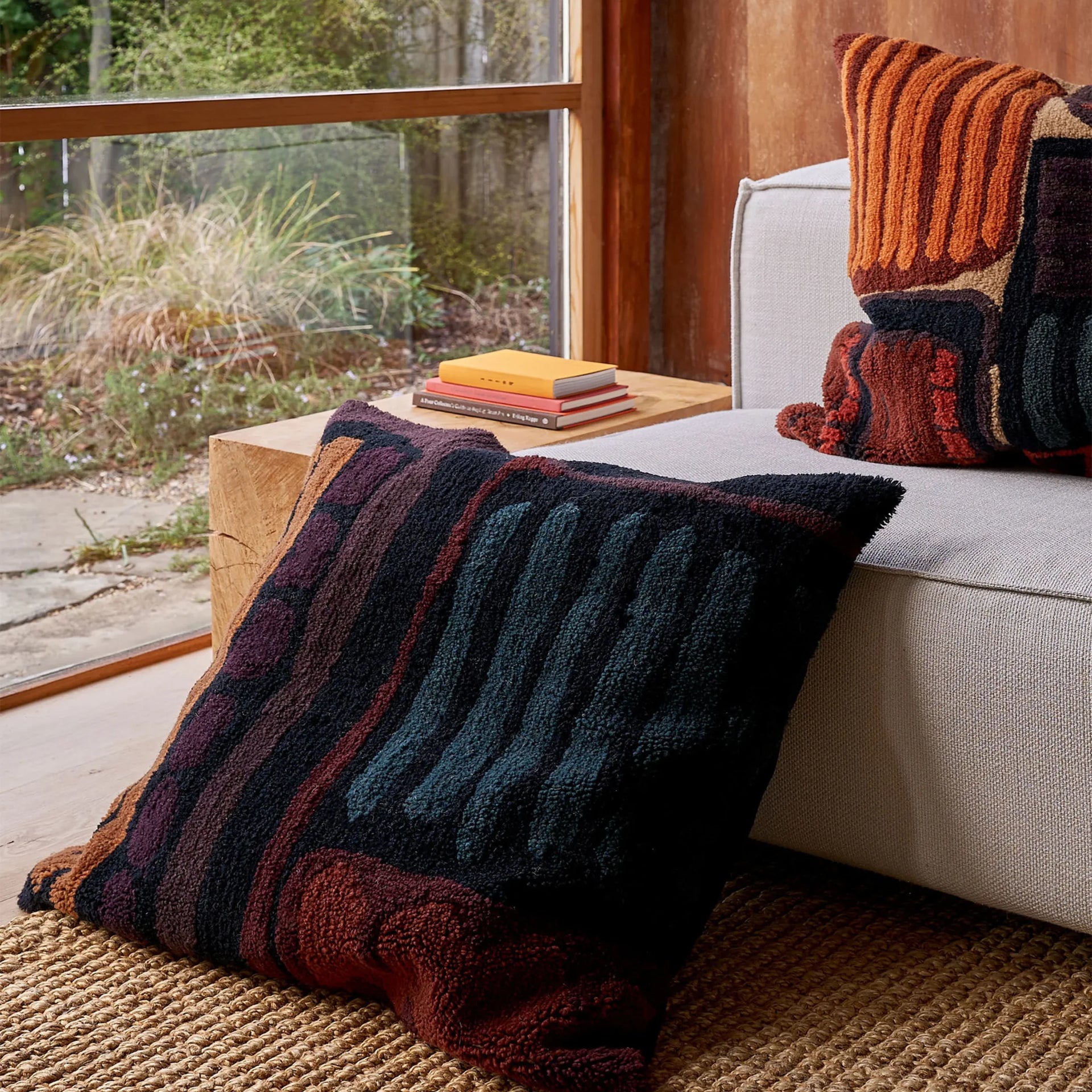 Buy Magnus Woollen Floor Cushion by Citta online RJ Living