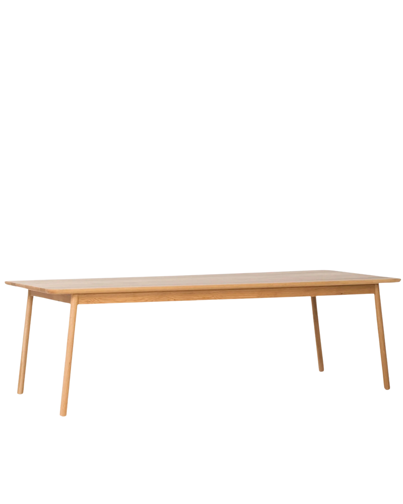 Radial Dining Table 240cm - Natural Oak
