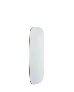 Oval Full Length Mirror - Oak