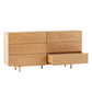 Compound 6 Drawer Chest - Oak