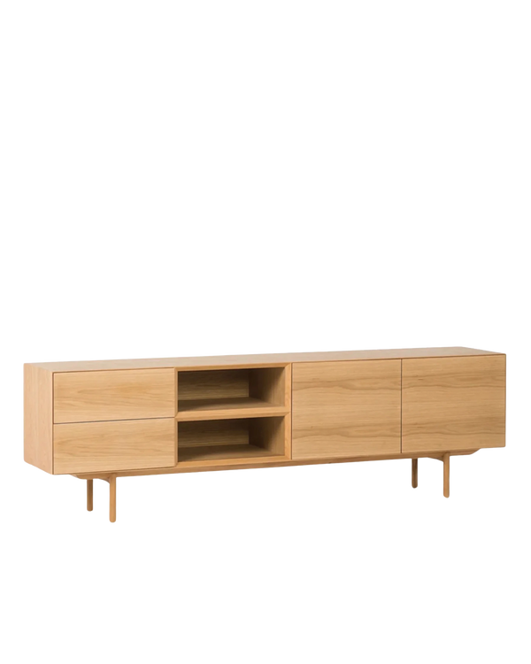 Compound Entertainment Unit 200cm - Oak