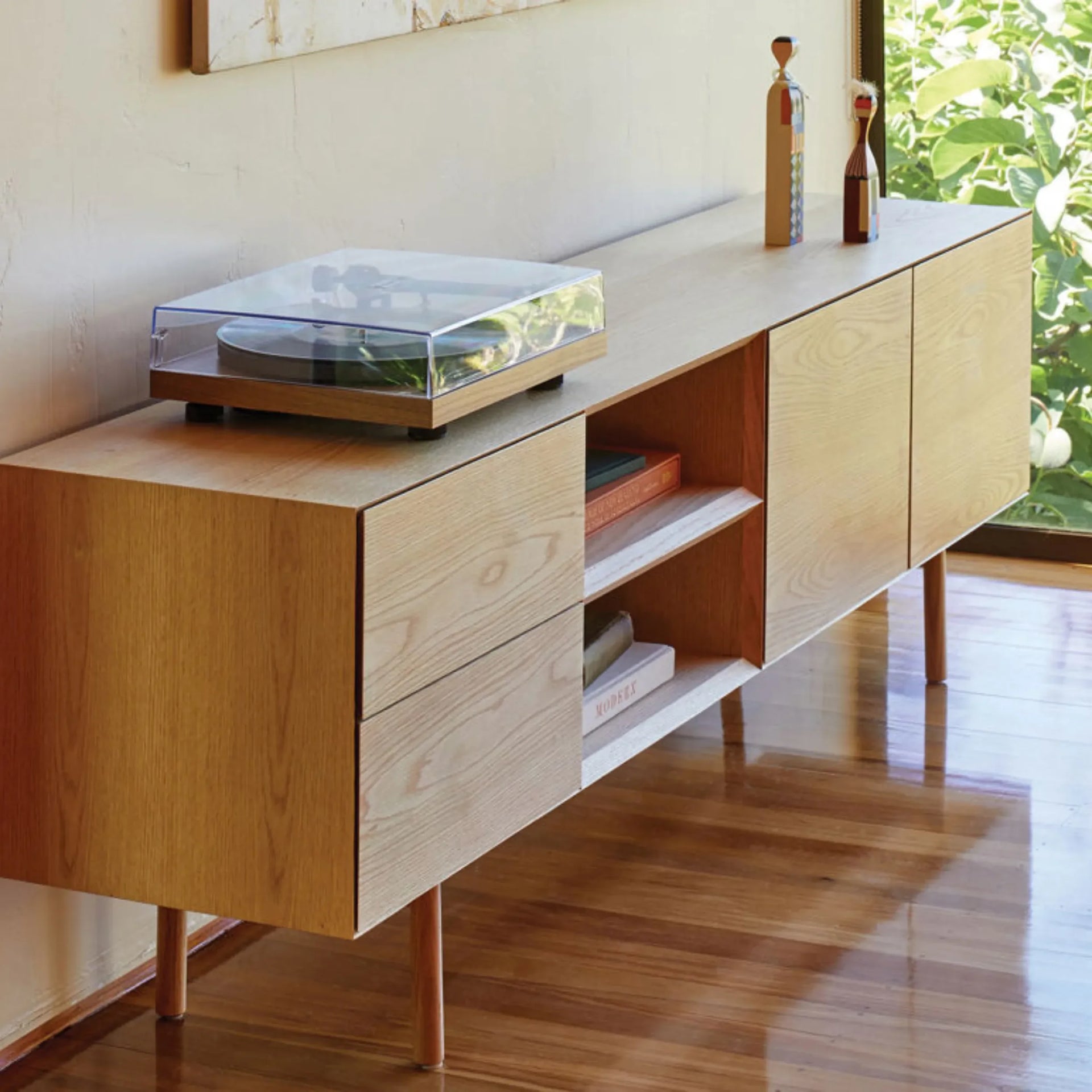 Compound Entertainment Unit 200cm - Oak