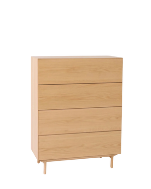 Compound 4 Drawer Chest - Oak