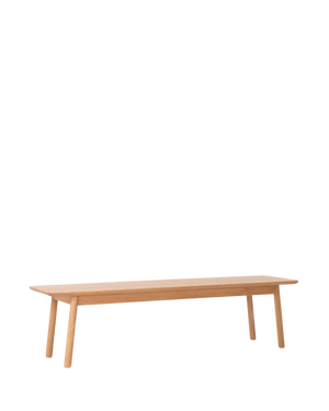 Radial Bench - Oak