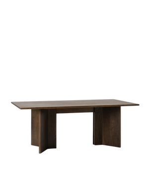 Tatamu Dining Table 200cm - Dark Oak