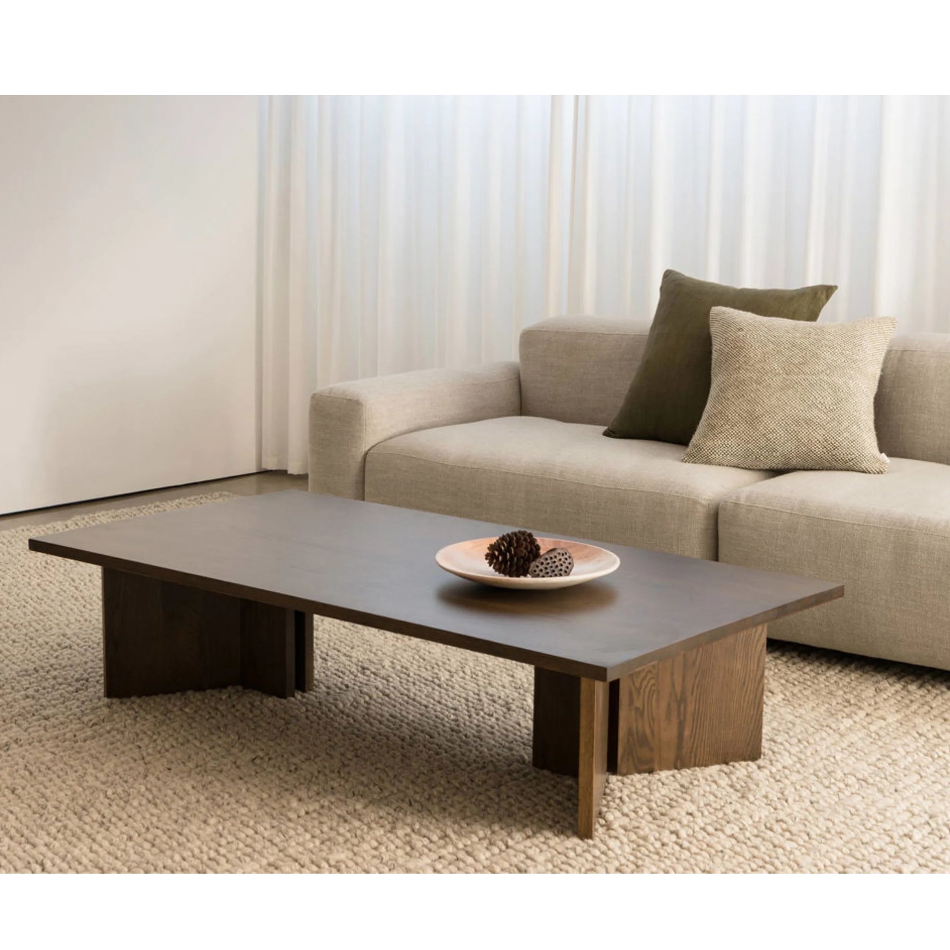 Tatamu Coffee Table - Dark Oak