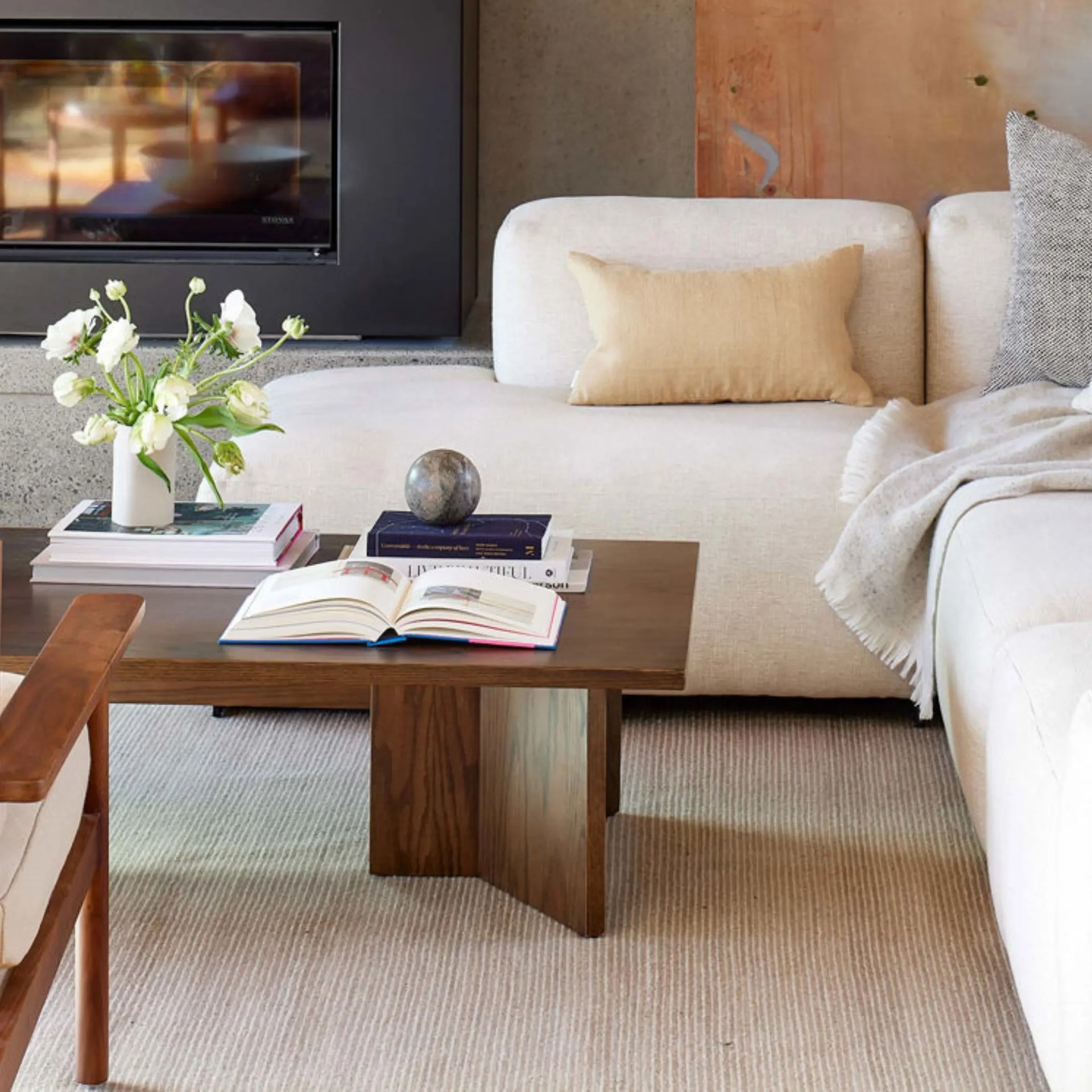 Tatamu Coffee Table - Dark Oak