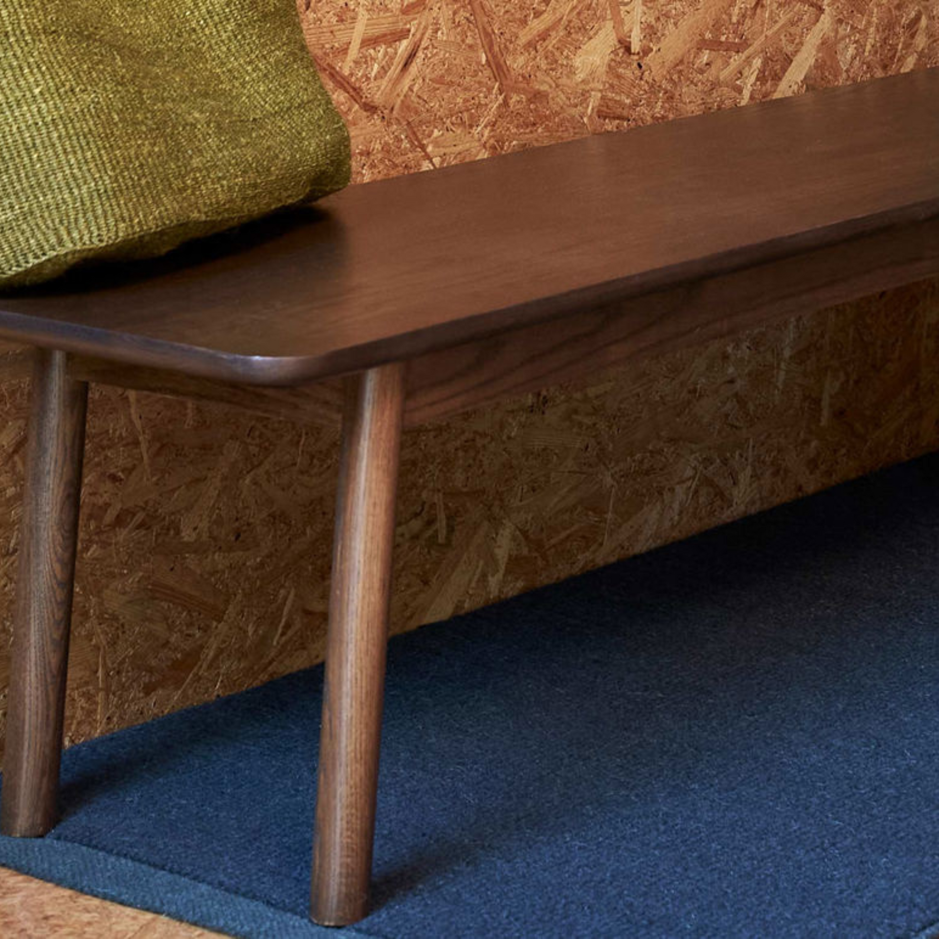 Radial Bench - Dark Oak