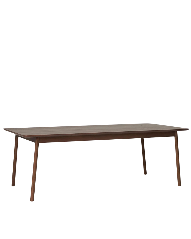 Radial Dining Table 240cm - Dark Oak