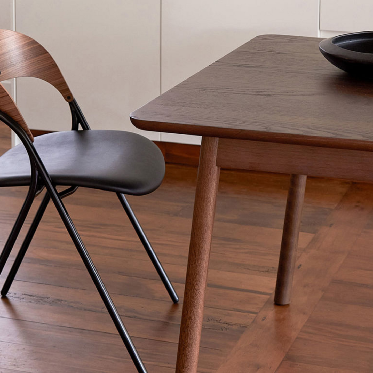 Radial Dining Table 210cm - Dark Oak