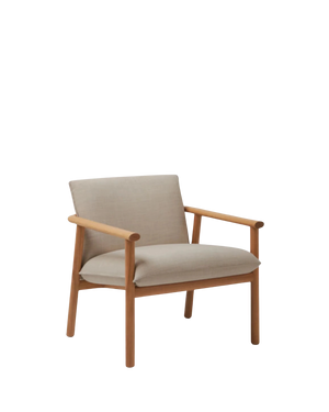 Label Armchair - Oak/Beige
