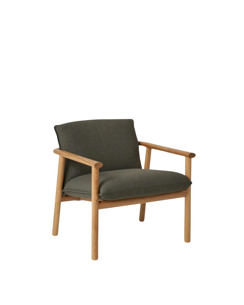 Label Armchair - Oak/Olive