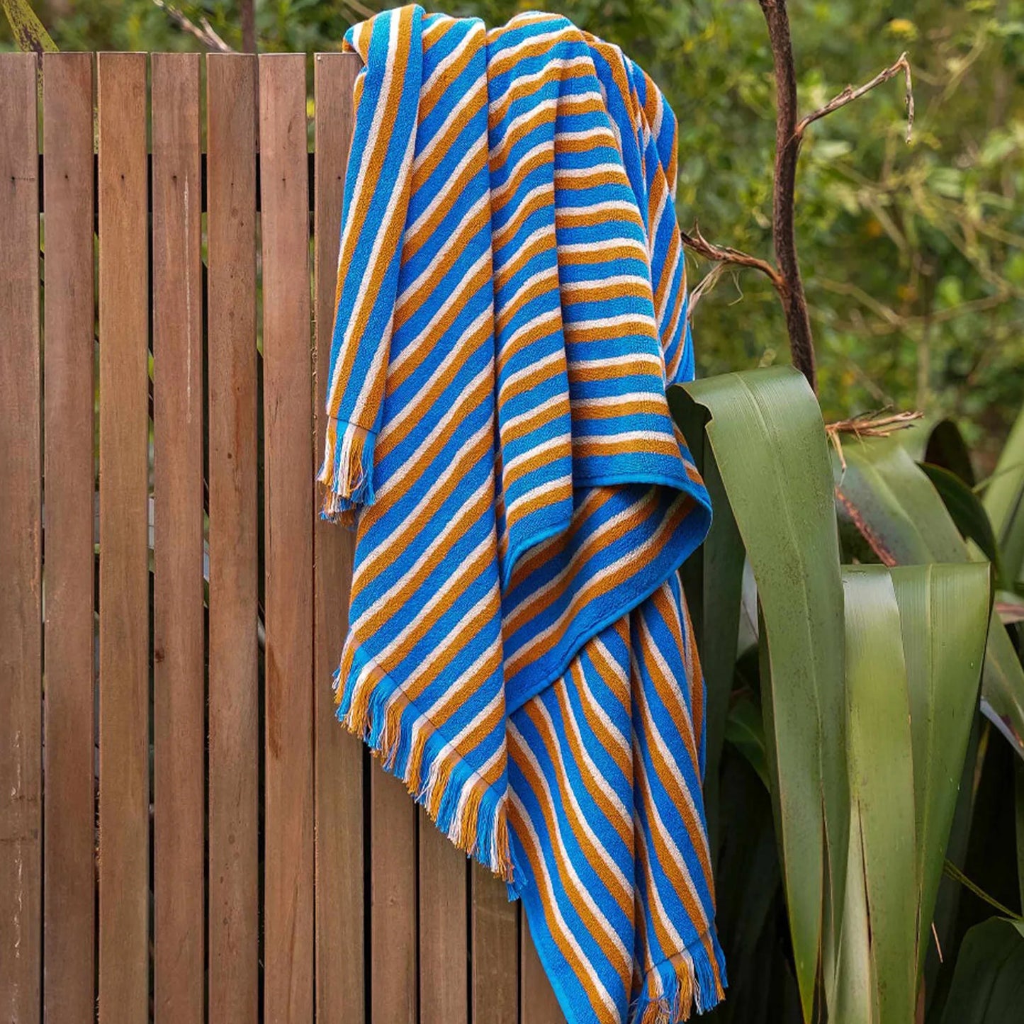 Tivoli Beach Towel - Cerulean/Multi