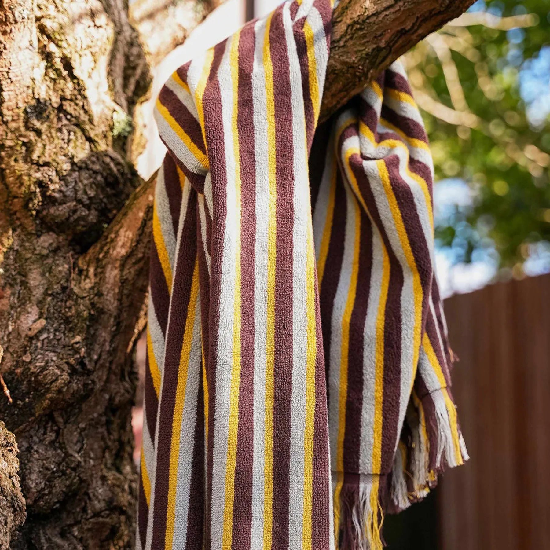 Tivoli Beach Towel - Mulberry/Multi