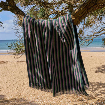 Tivoli Beach Towel - Petrol/Multi