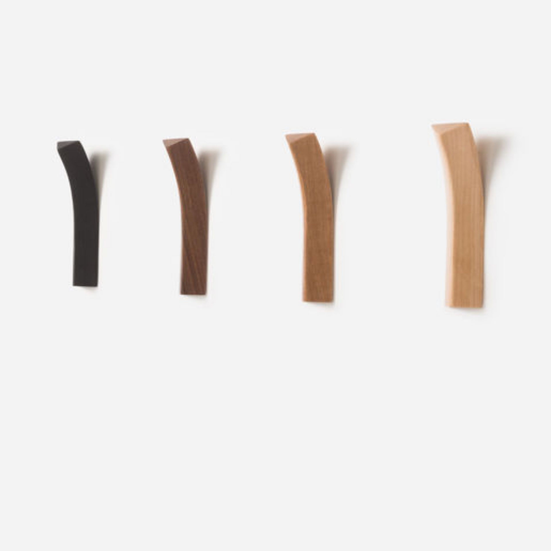 Bow Wall Hook - Walnut