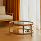 Column Coffee Table - Oak