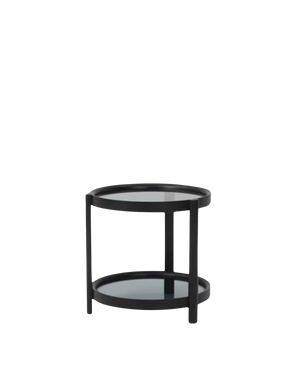 Column Side Table - Black