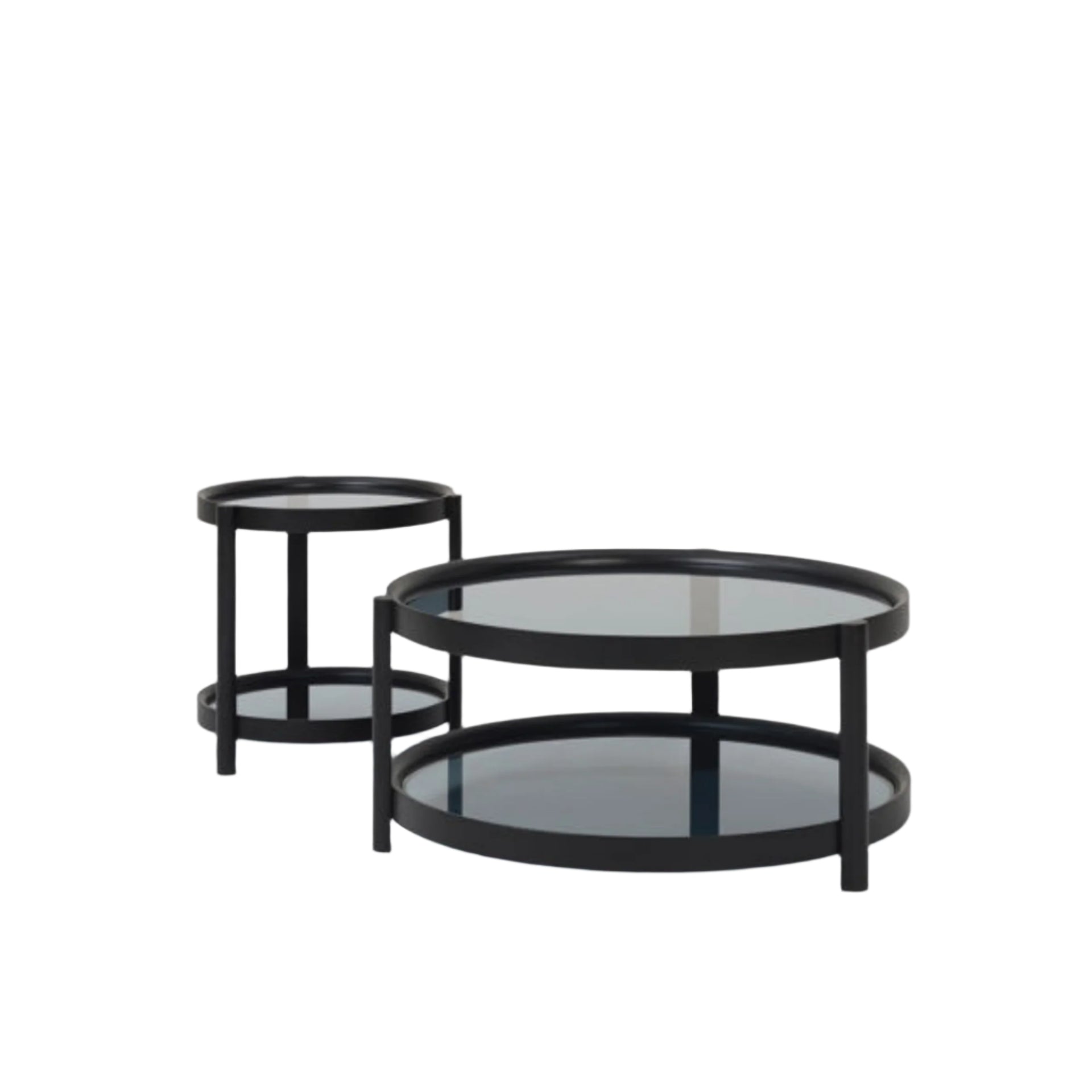 Column Side Table - Black