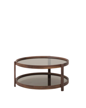 Column Coffee Table - Walnut