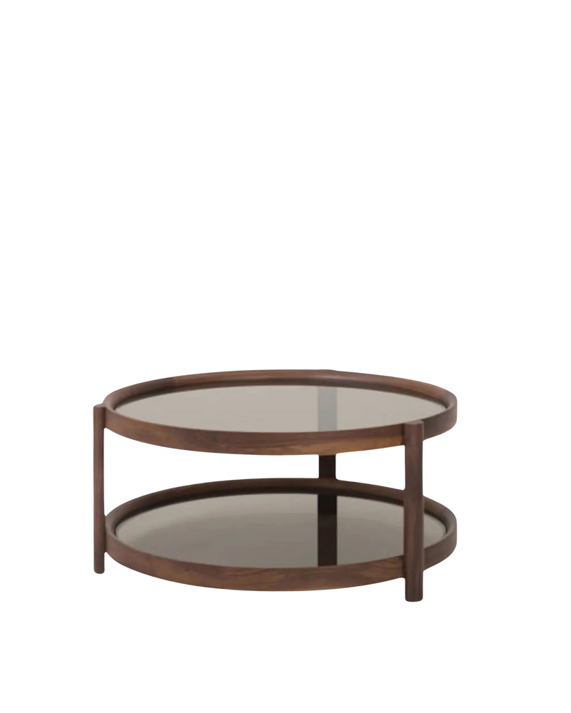 Column Coffee Table - Walnut