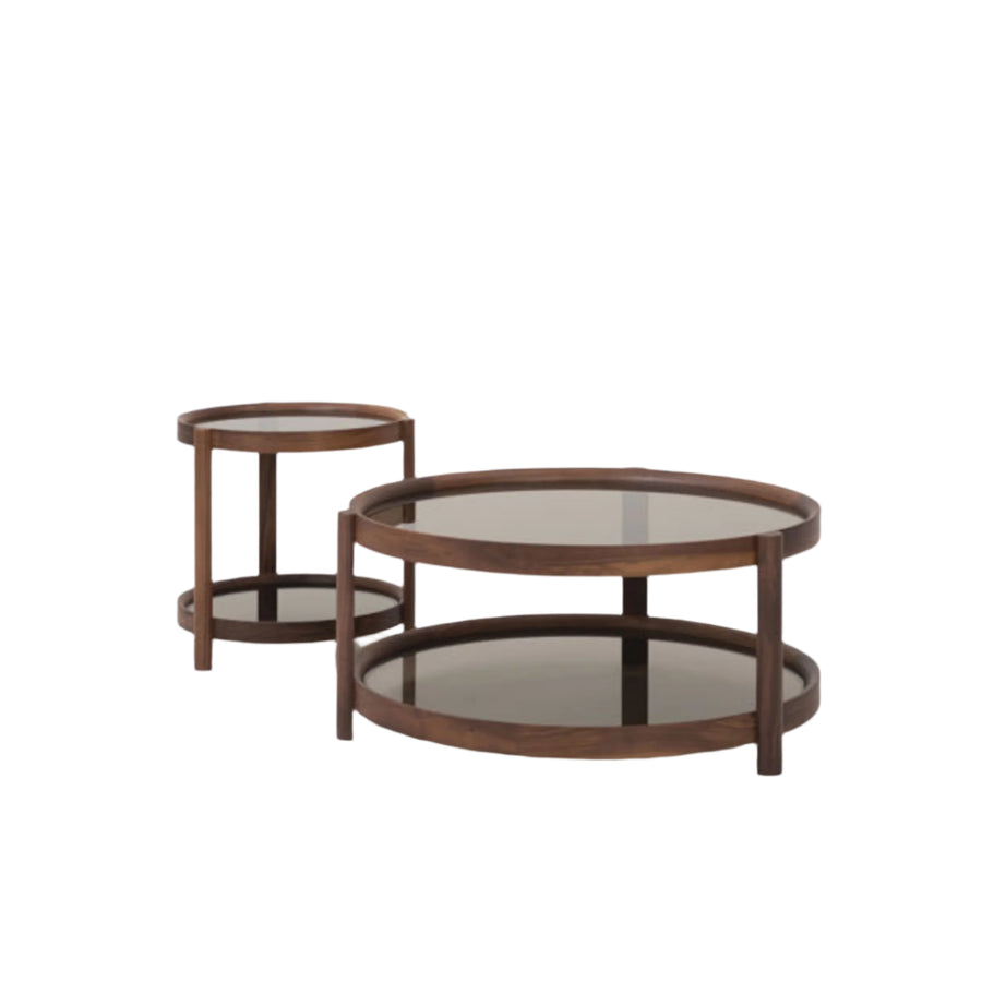 Column Coffee Table - Walnut
