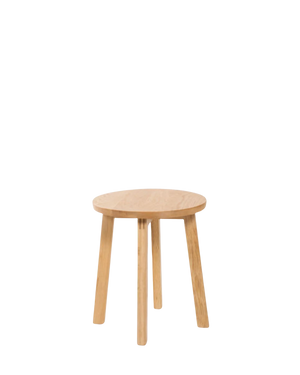 Hut Stool Low - Oak