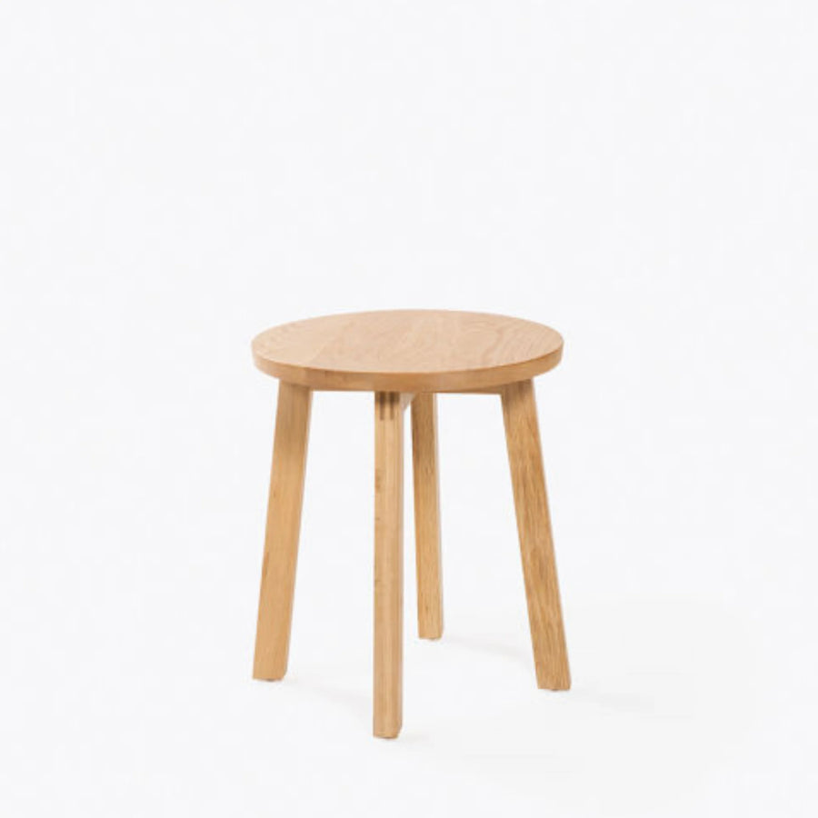Hut Stool Low - Oak