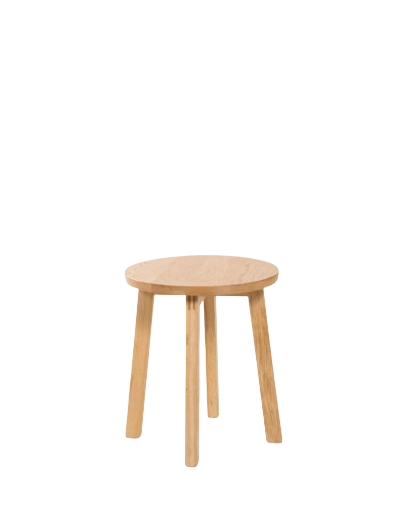 Hut Stool Low - Oak