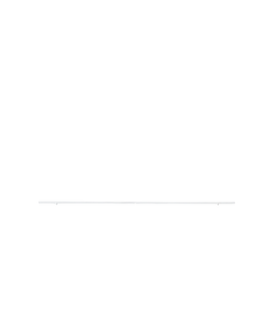 Ellipse White Pendant Connection Bar - Small