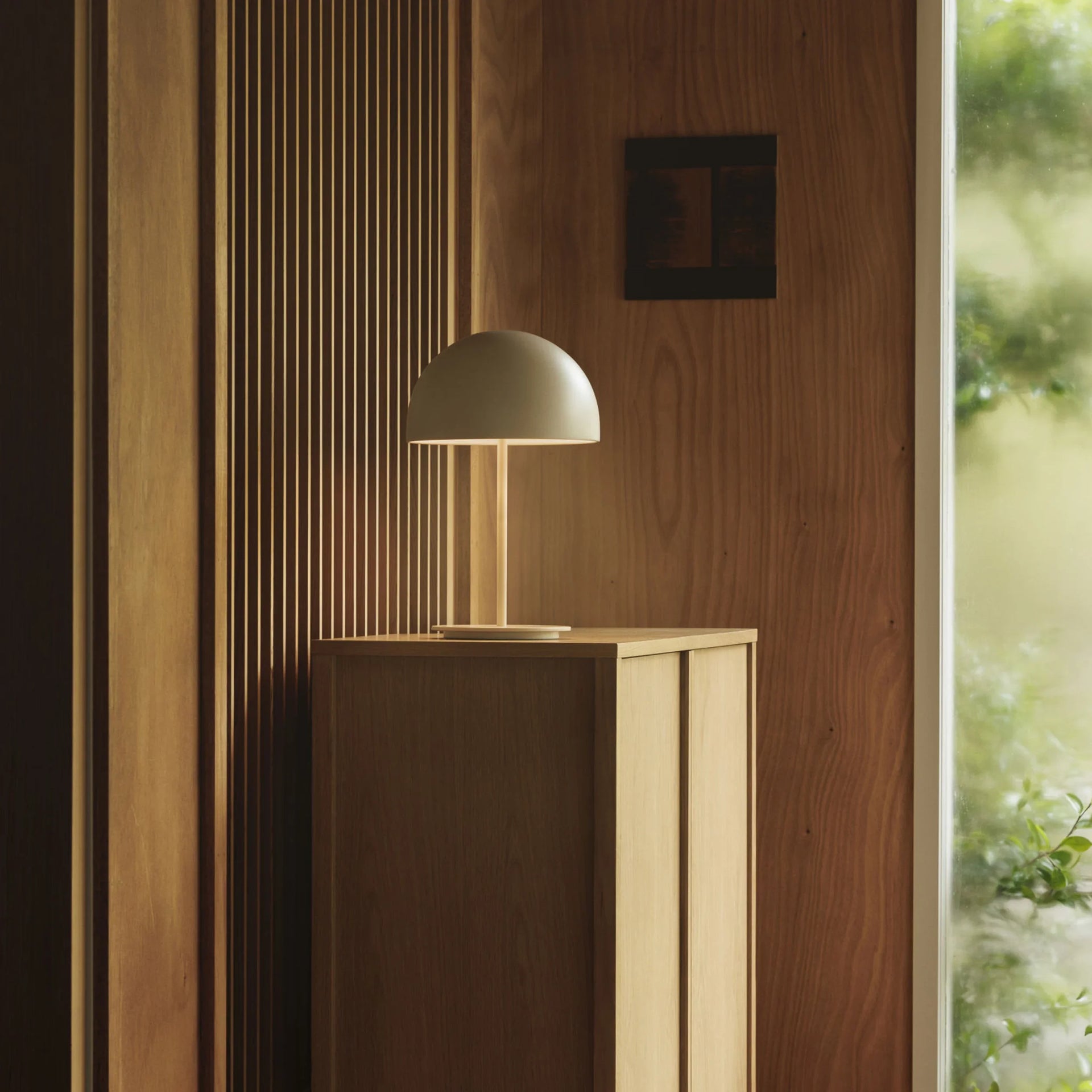 Pin Table Lamp - Bone