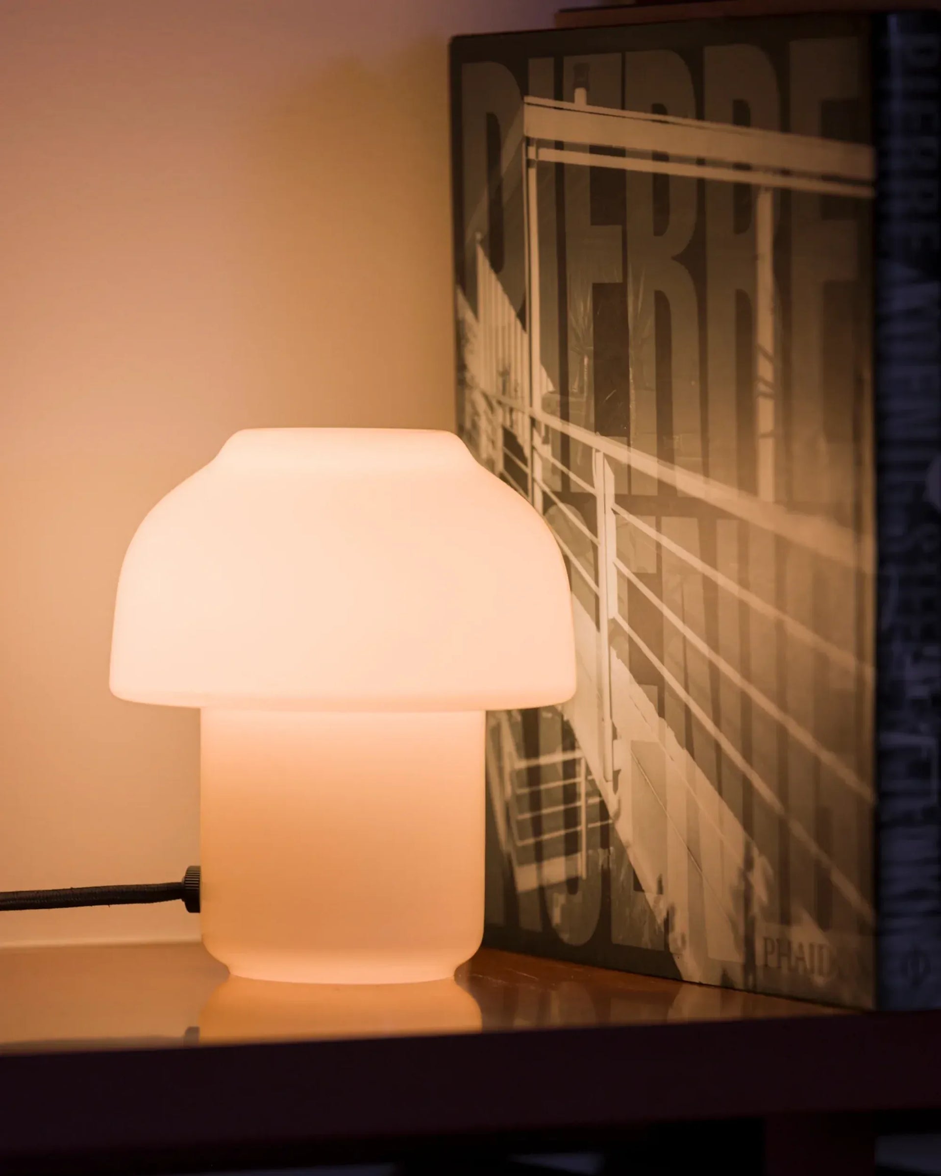 Port Table Lamp - Frosted White