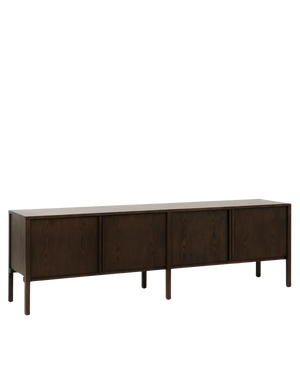 Craft Entertainment Unit 200cm - Smoked Oak