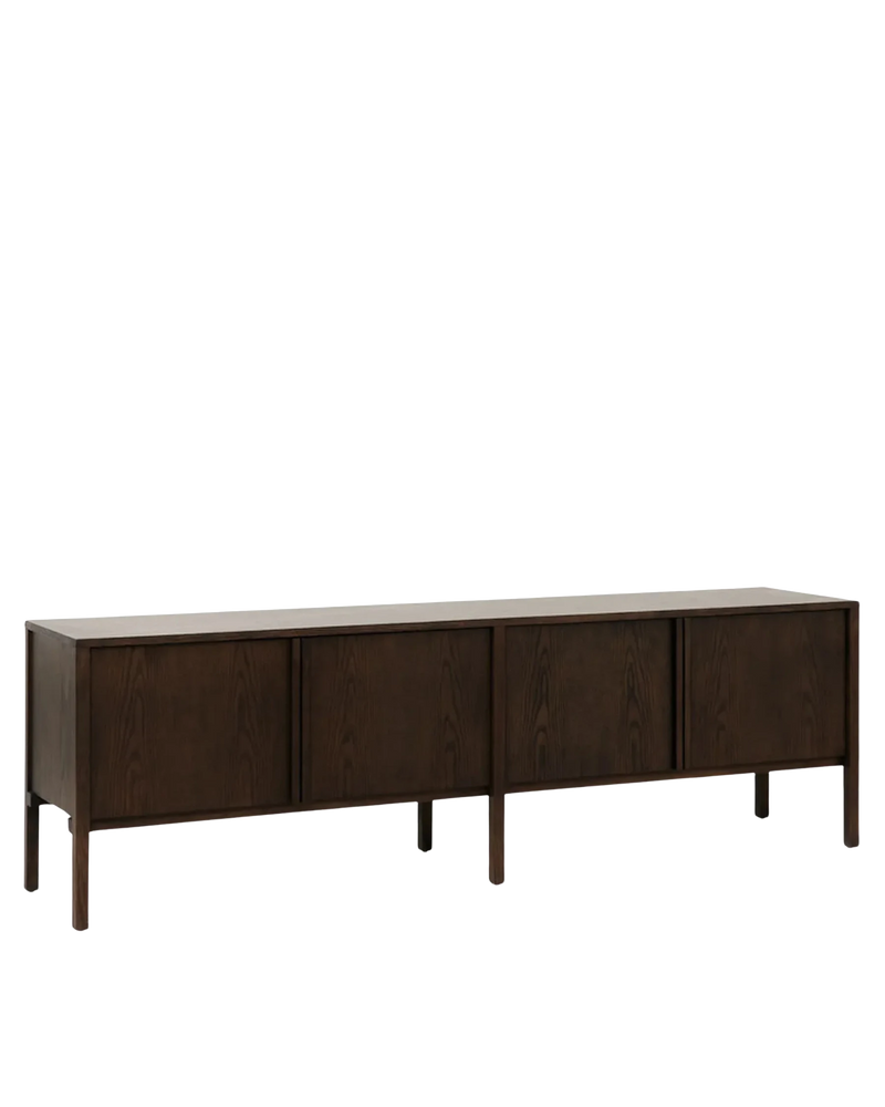 Craft Entertainment Unit 200cm - Smoked Oak