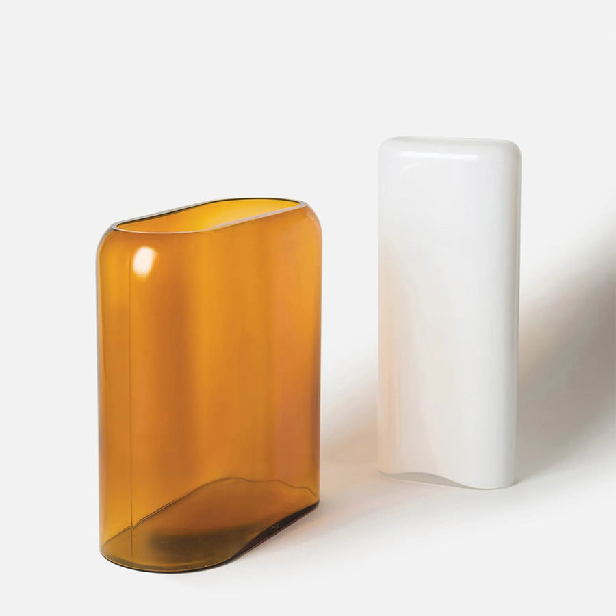 Layers Vase Small - Opal White