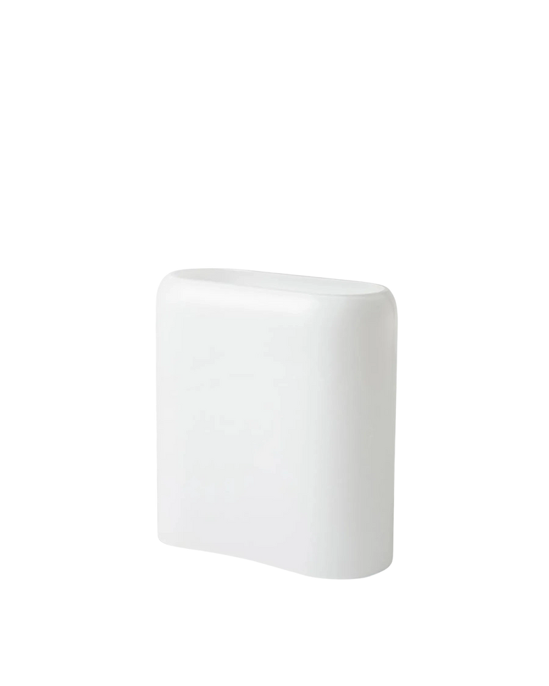 Layers Vase Medium - Opal White